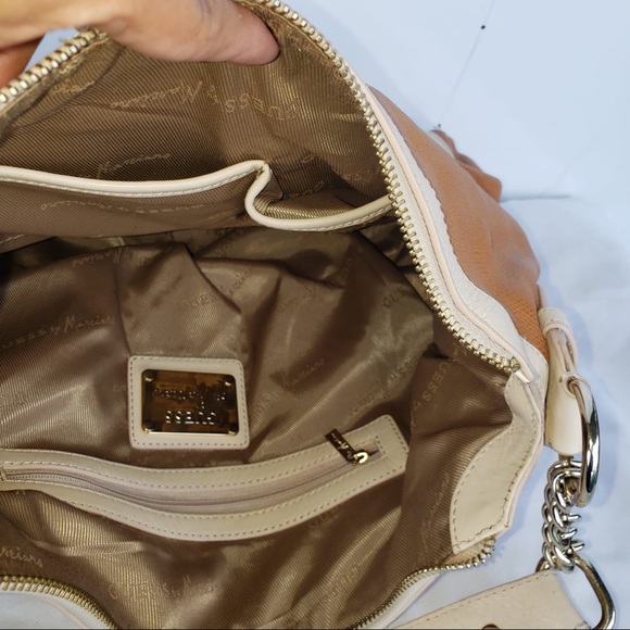 πΈ Guess Mariano Tan Gold Go-To Shoulder Bag - Picture 12 of 14